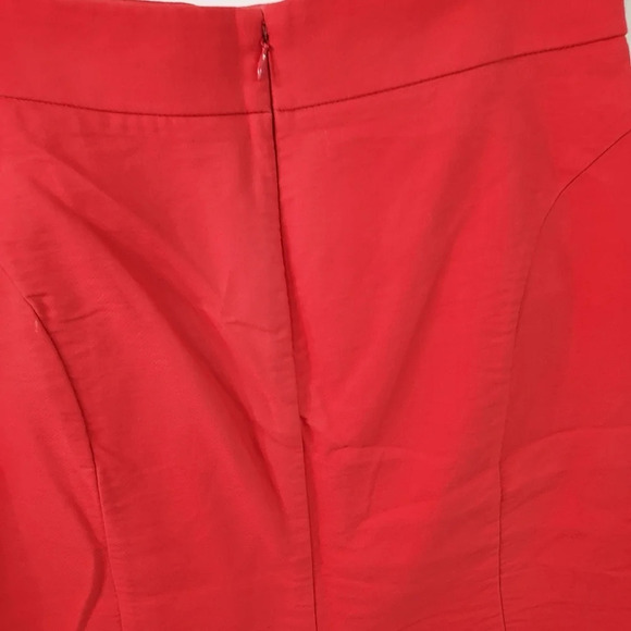 J. Crew The Pencil Skirt Coral/Red Skirt in Size 4 - Picture 8 of 11